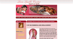 Desktop Screenshot of lovespellscaster.com